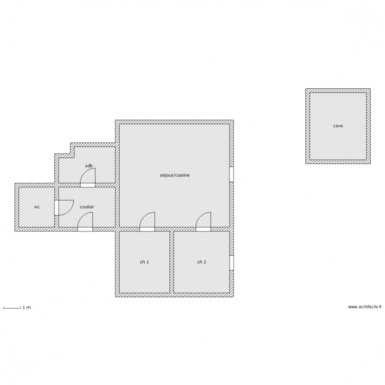 mokhnache. Plan de 0 pièce et 0 m2