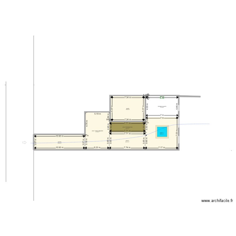 IGNARD cour 2. Plan de 0 pièce et 0 m2