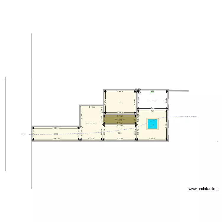IGNARD cour 2. Plan de 