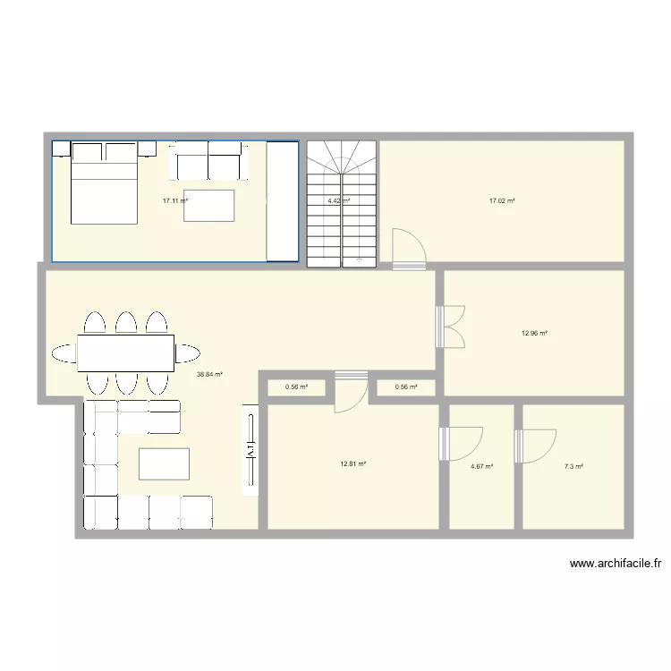 SOUS SOL nv. Plan de 