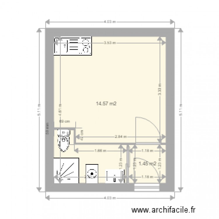 LEMERCIER actuel. Plan de 0 pièce et 0 m2