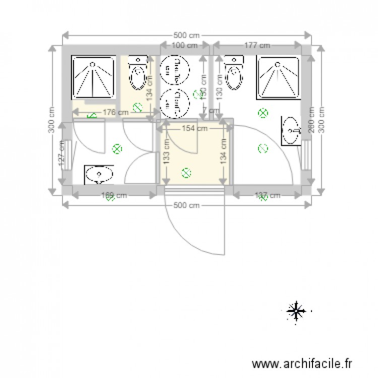 CAjussanitairesMairie1. Plan de 0 pièce et 0 m2