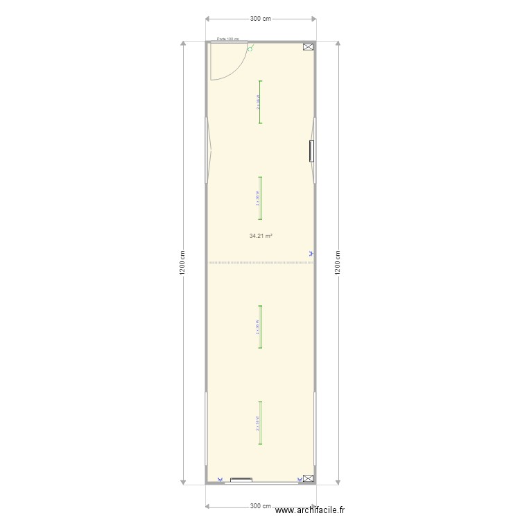 Aldi Gembloux. Plan de 0 pièce et 0 m2