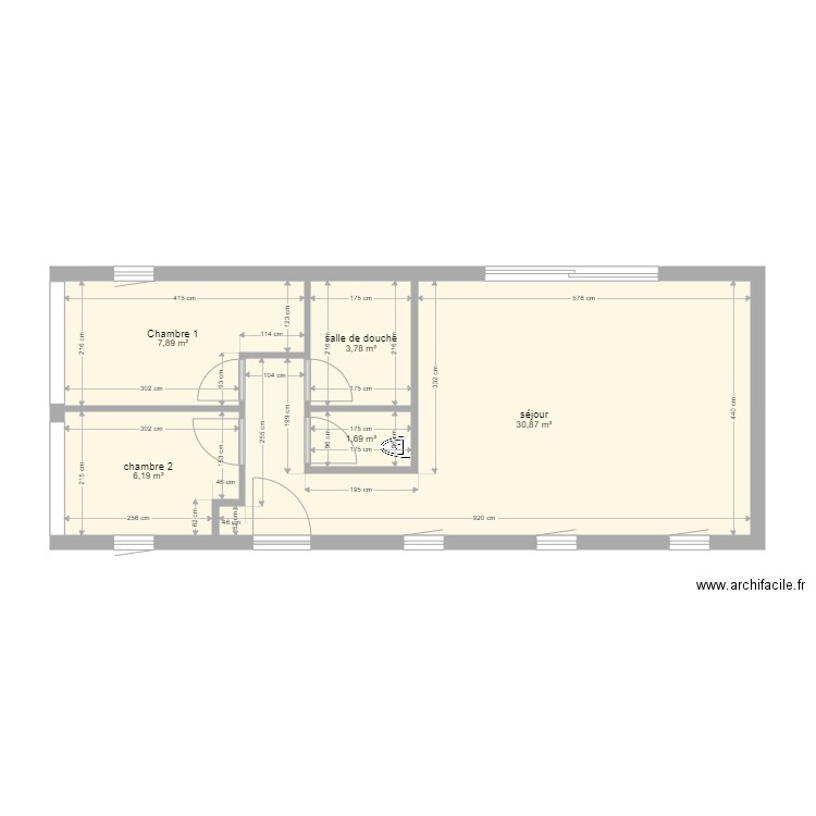 type 6 vie. Plan de 0 pièce et 0 m2