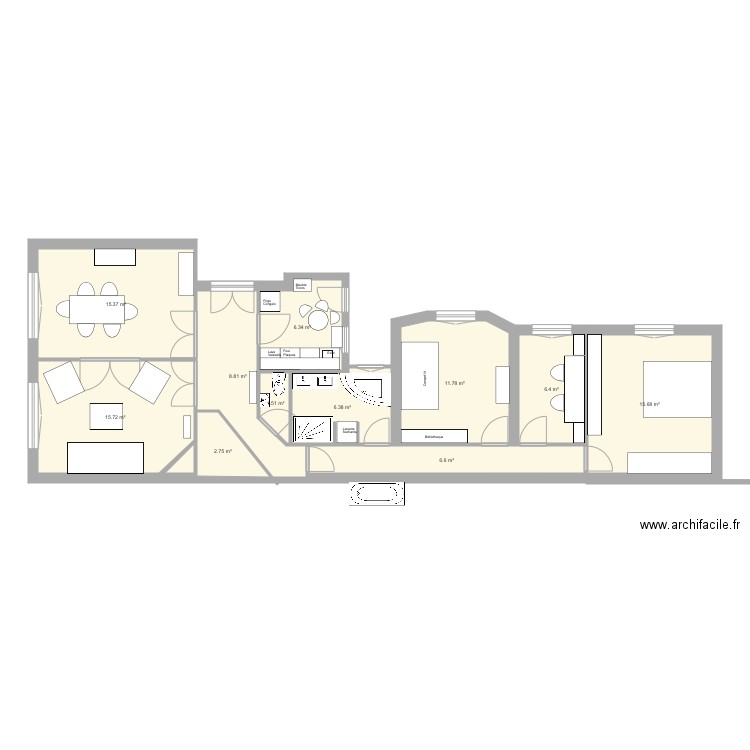 St Martin original 6. Plan de 0 pièce et 0 m2