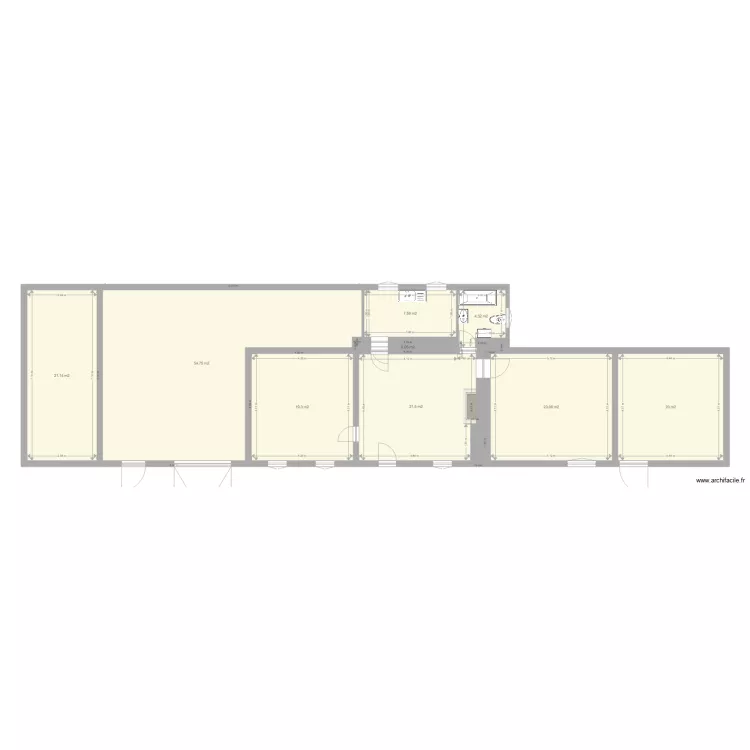 Papi Hameau Le Roy. Plan de 