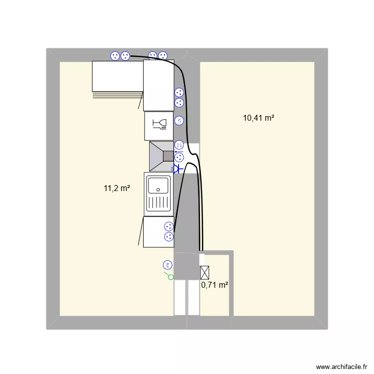 flo. Plan de 3 et 22 m² flo. Plan de 3 et 22 m²