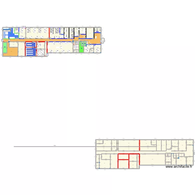 Bureaux AAA final. Plan de 69 et 1875 m² Bureaux AAA final. Plan de 69 et 1875 m²
