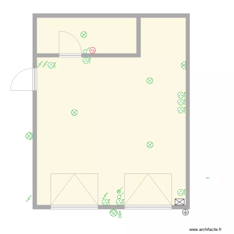 Garage BOSSIS. Plan de Garage BOSSIS. Plan de