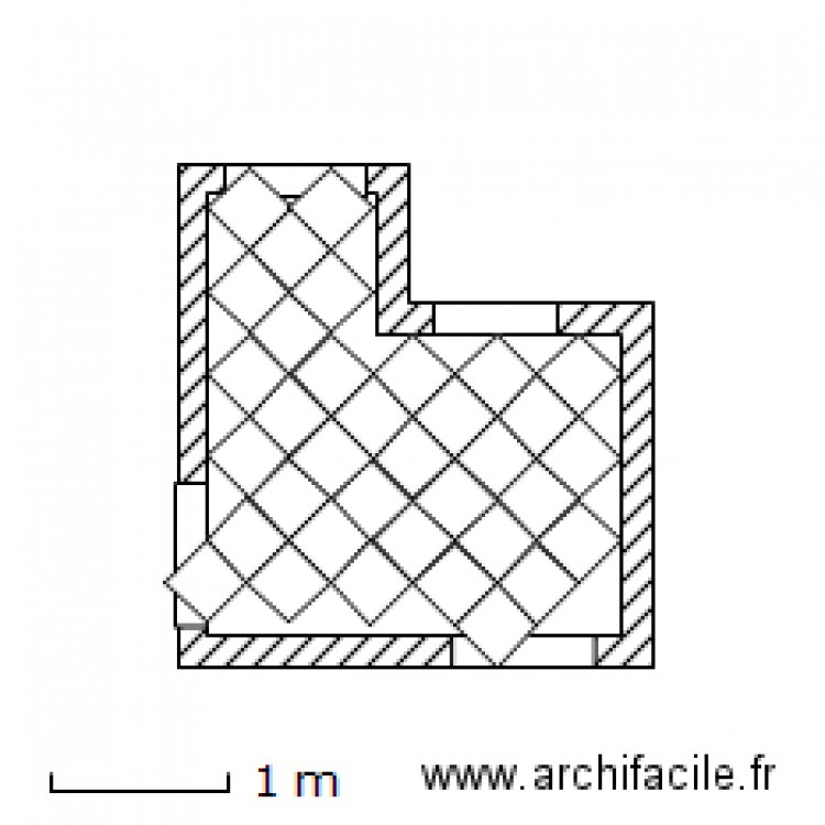 palier niv.3 (ind.b). Plan de 0 pièce et 0 m2