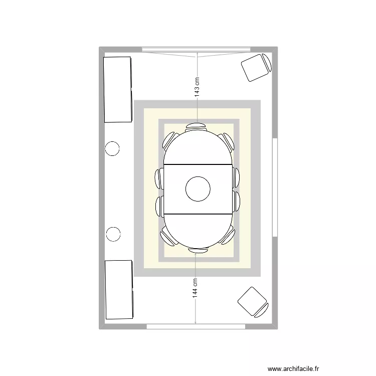 COMEDOR PRADO. Plan de 