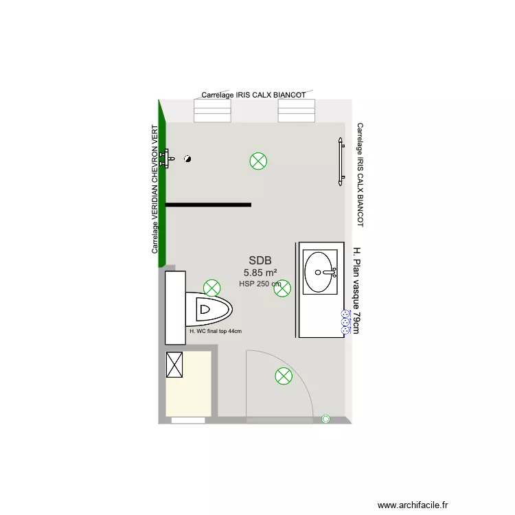 SDB REYNARD. Plan de 