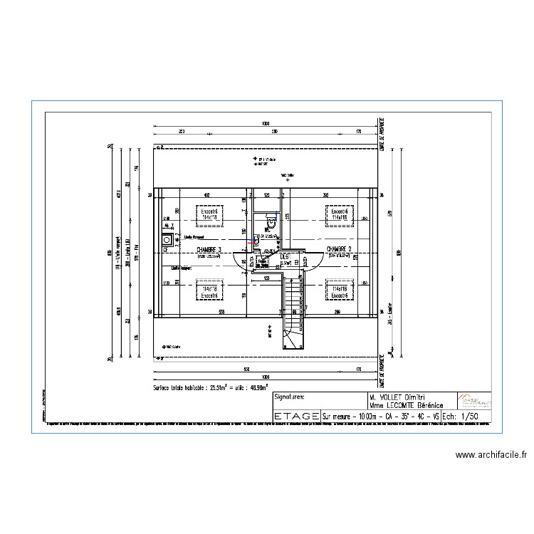 VOLLET HYDRAULIQUE ETAGE. Plan de 0 pièce et 0 m2