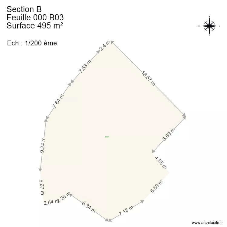 Plan masse existant 5. Plan de 
