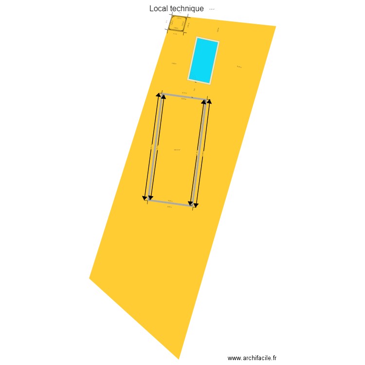 piscine aout. Plan de 0 pièce et 0 m2