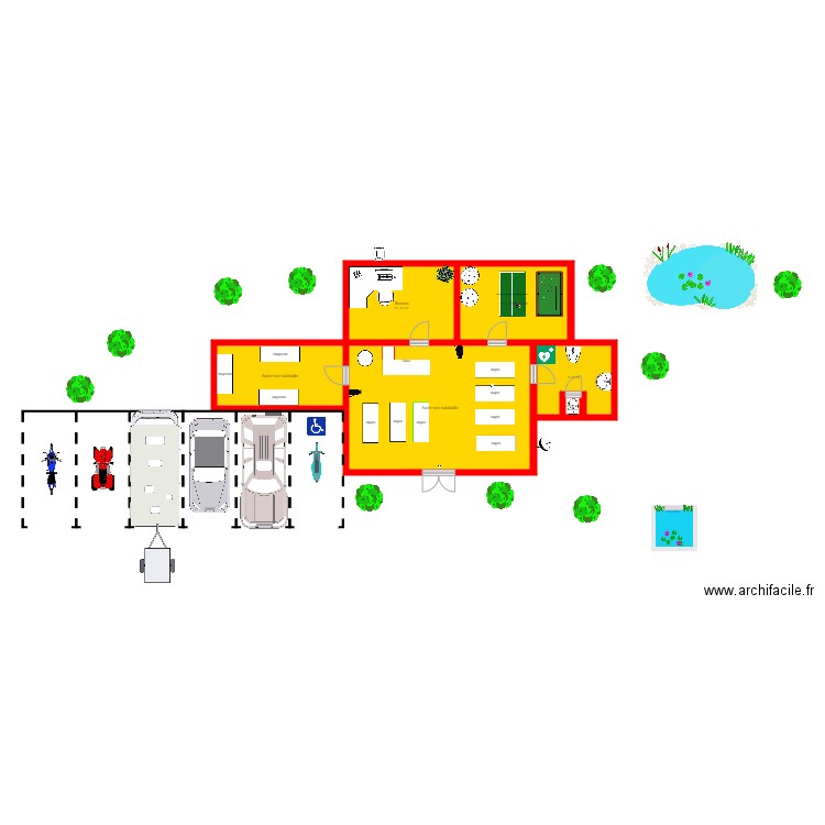 2ecms huriez. Plan de 0 pièce et 0 m2