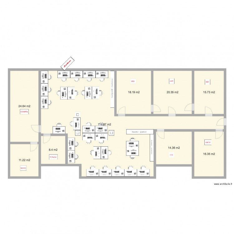 CMX 4e. Plan de 0 pièce et 0 m2
