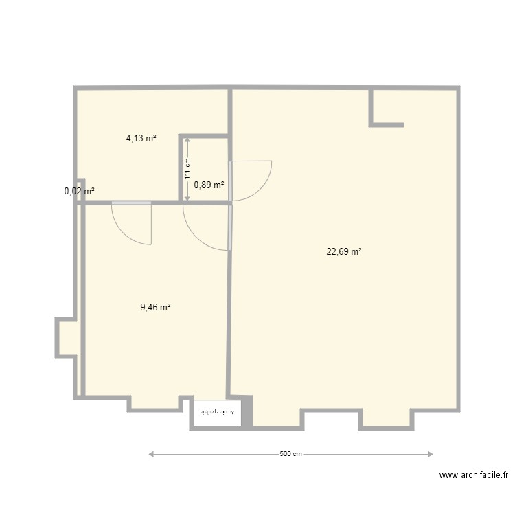 2 PIECES ST LEGER  elec 21 11 19 1119. Plan de 0 pièce et 0 m2