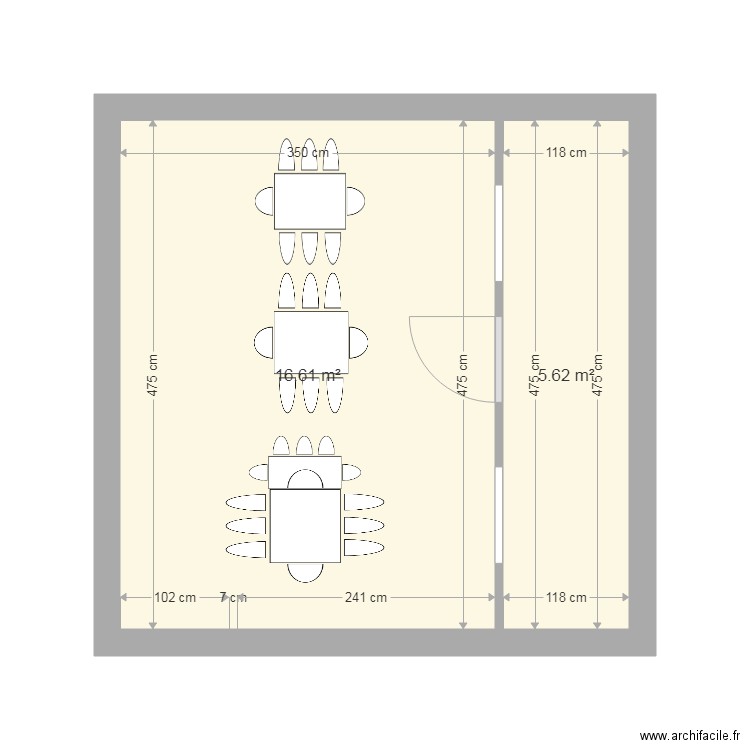 CLASSE. Plan de 0 pièce et 0 m2