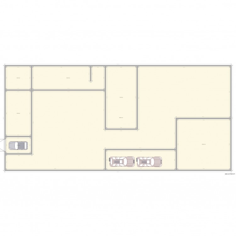 maillettes. Plan de 0 pièce et 0 m2