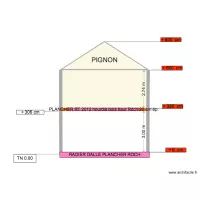 COUPE avec GROS OEUVRE DEFINITIF