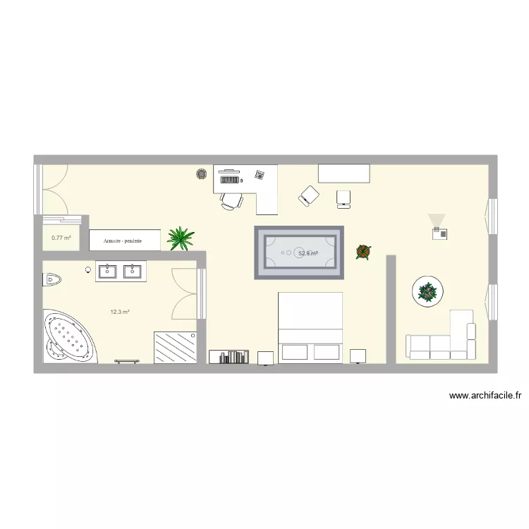 suite. Plan de suite. Plan de