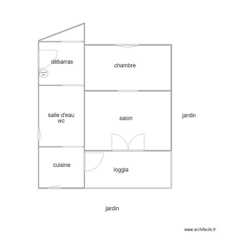 head. Plan de 0 pièce et 0 m2