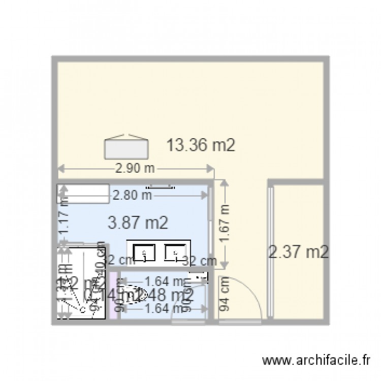 le plessis trevise . Plan de 0 pièce et 0 m2