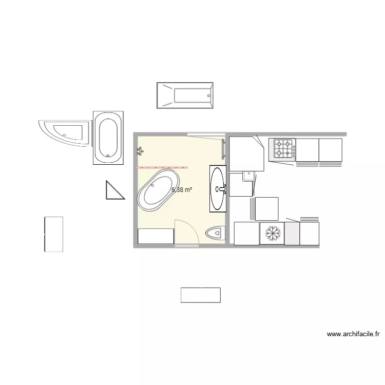 SDB 8 25. Plan de SDB 8 25. Plan de