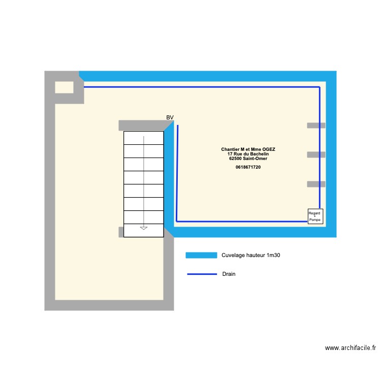Plan M OGEZ. Plan de 0 pièce et 0 m2
