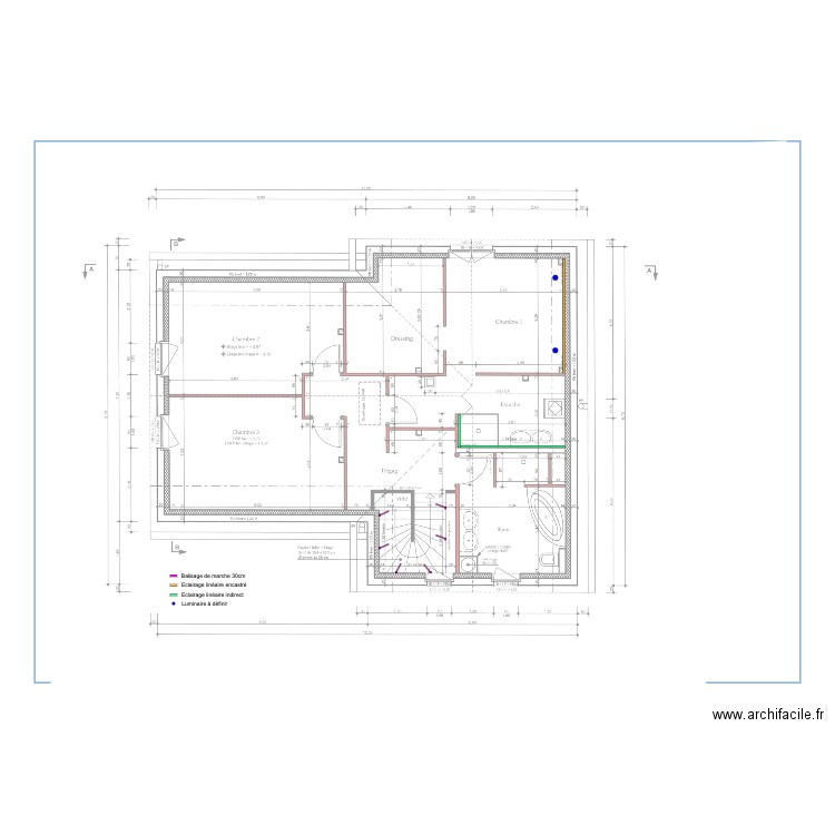 SCHLOSSER ETAGE. Plan de 0 pièce et 0 m2