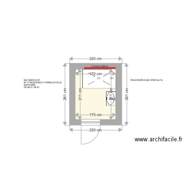 BETANCOURT . Plan de 0 pièce et 0 m2