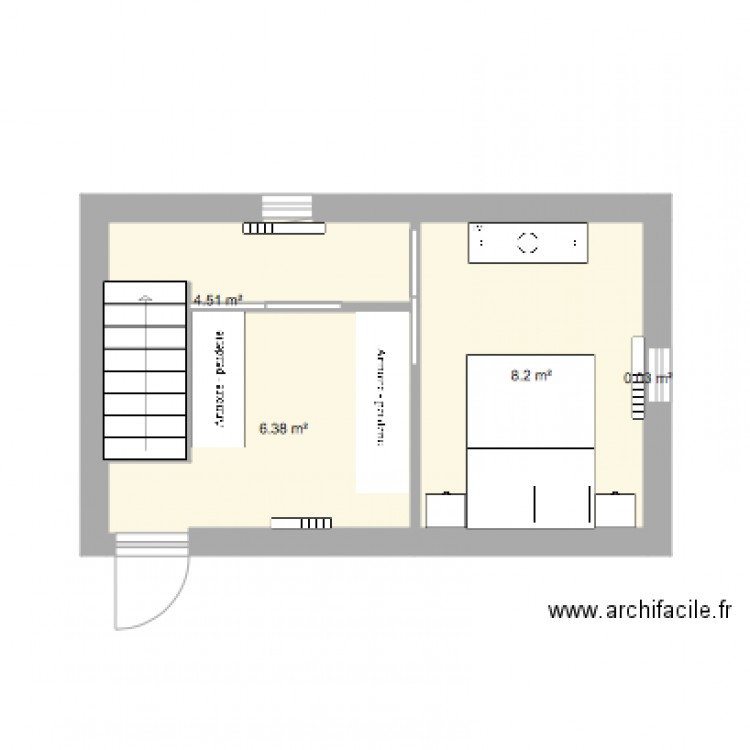 1er actuel. Plan de 0 pièce et 0 m2