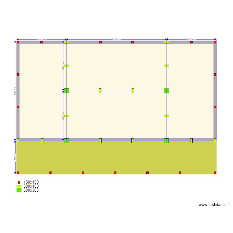 ооо свои сваи. Plan de 0 pièce et 0 m2