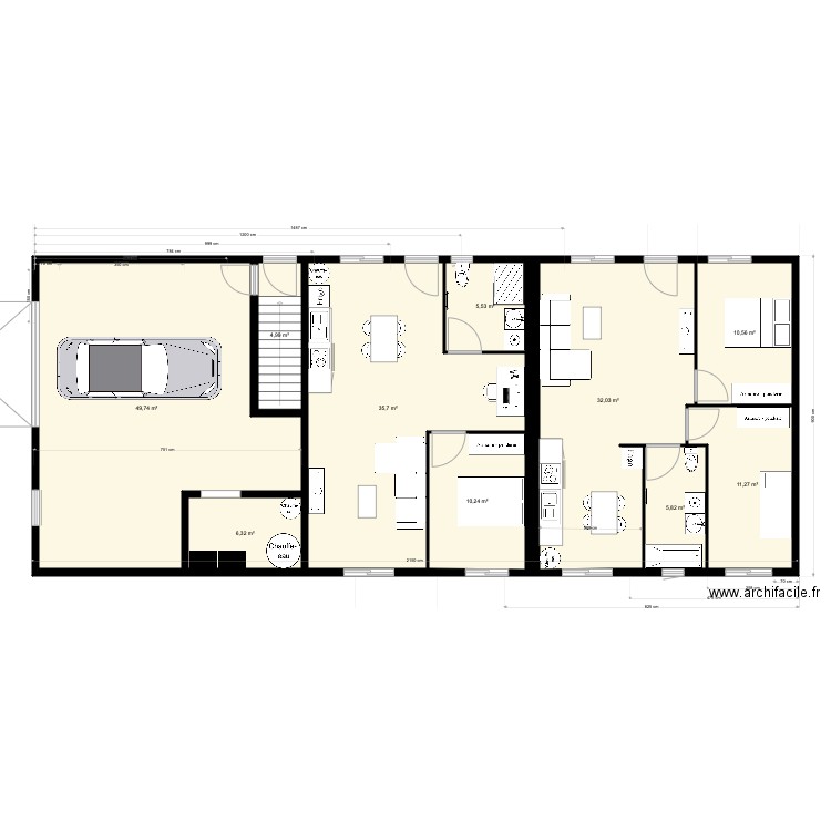 maison  SS2. Plan de 0 pièce et 0 m2