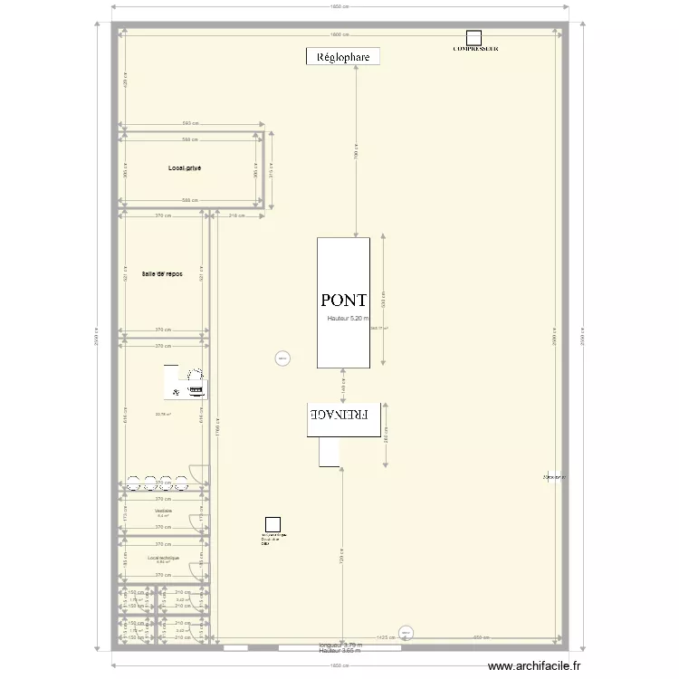 CCT VL NC38 Grenoble. Plan de 