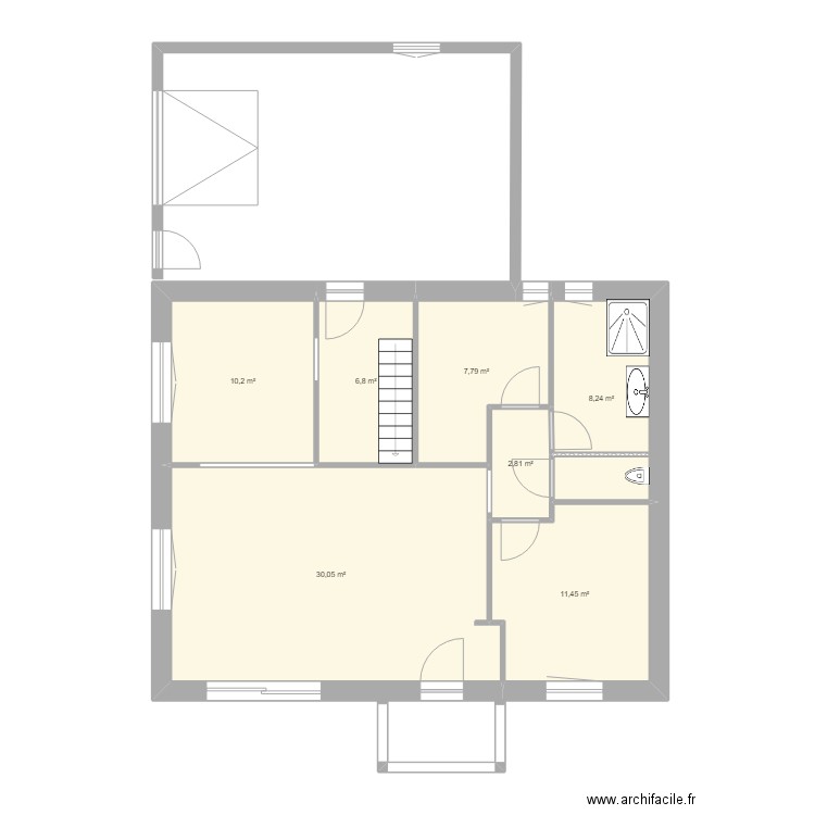 maison V3. Plan de 0 pièce et 0 m2