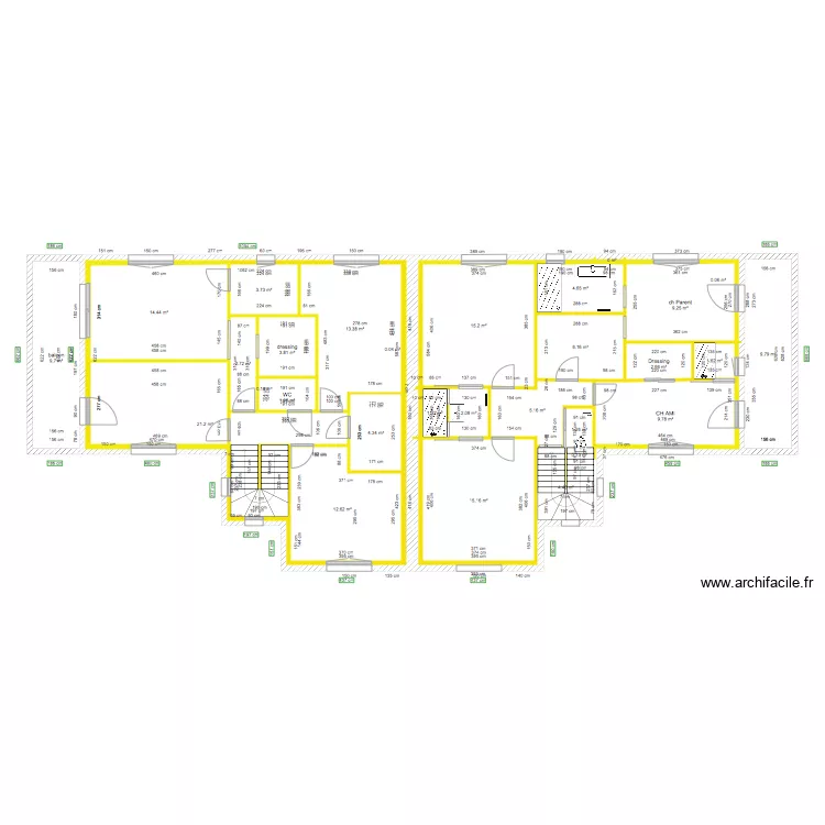 SAINT JULIEN étage . Plan de SAINT JULIEN étage . Plan de