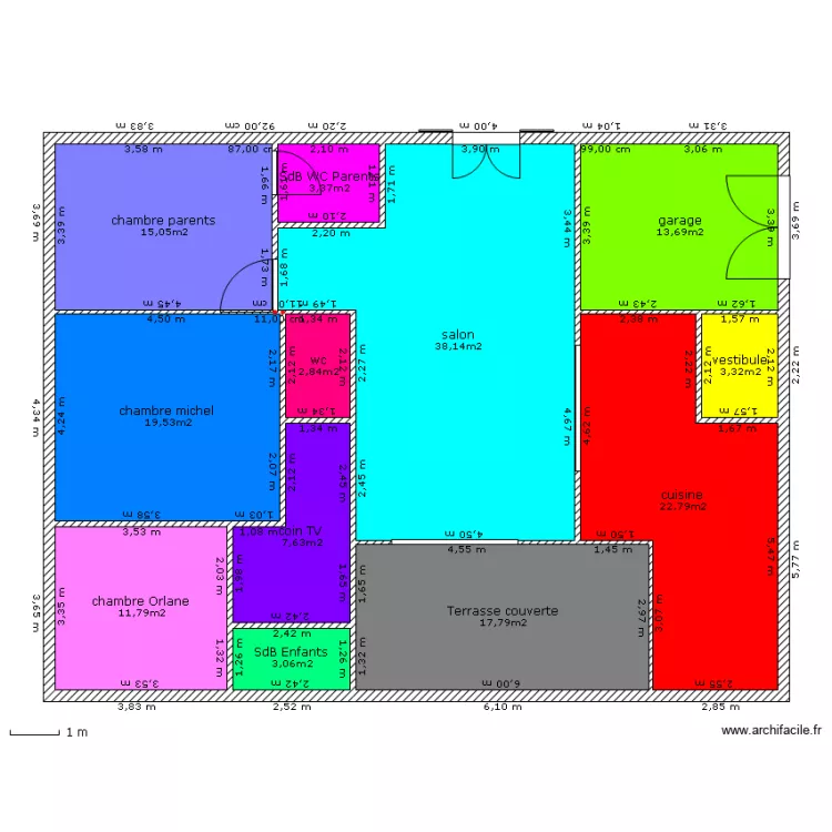 5B.JEAN-JACQUES  Laetitia. Plan de 