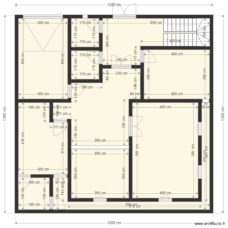 12x12 46050206. Plan de 0 pièce et 0 m2