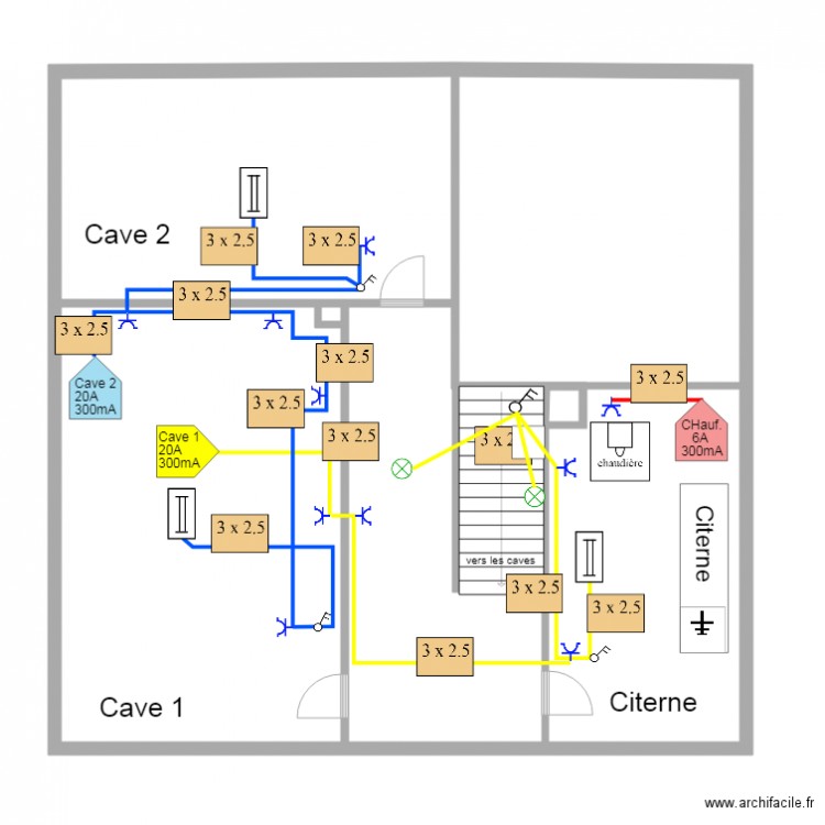 Guillaume plan vierge cave. Plan de 0 pièce et 0 m2