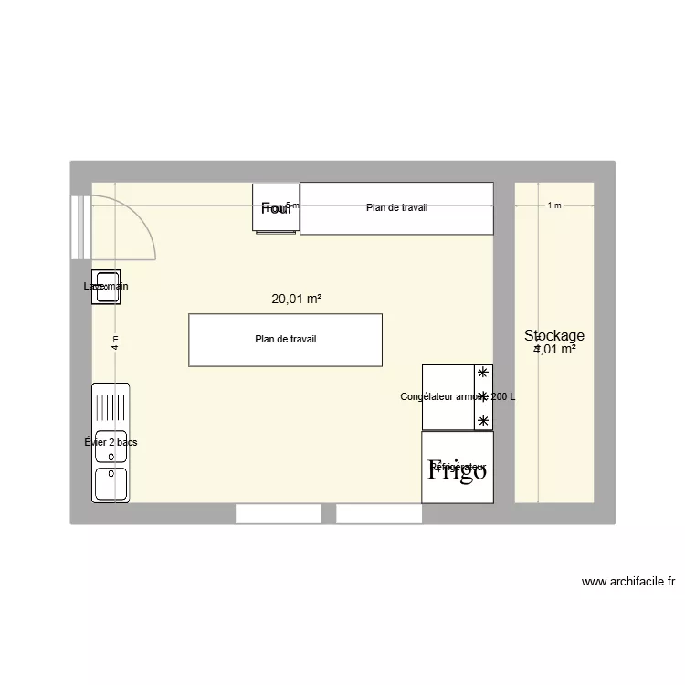 Début projet art. Plan de 2 et 24 m² Début projet art. Plan de 2 et 24 m²