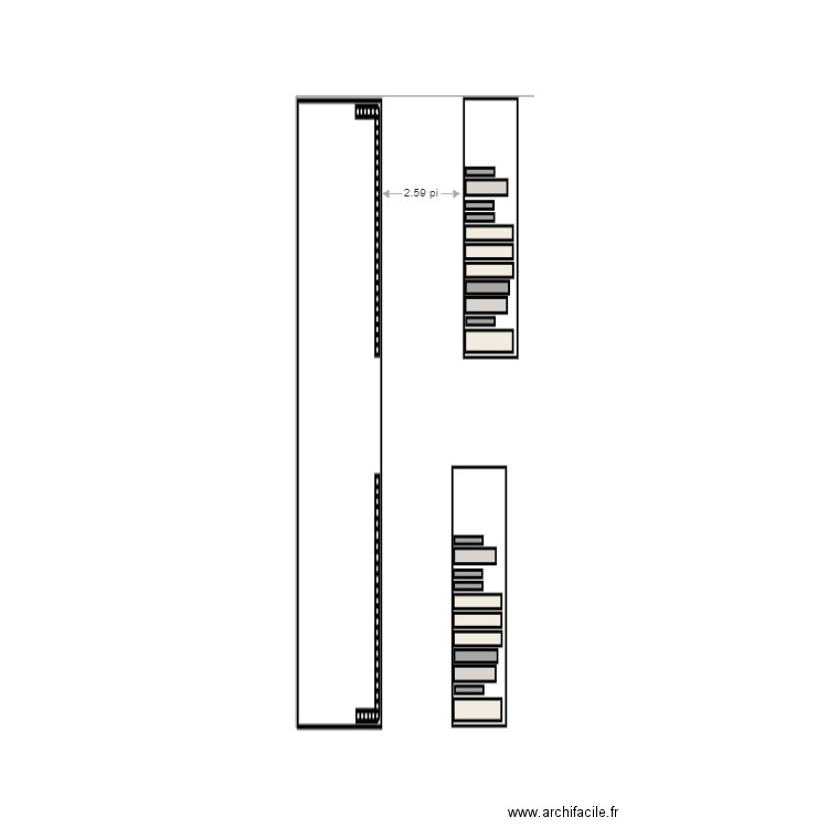 magasiun. Plan de 0 pièce et 0 m2