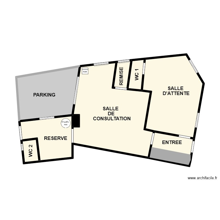 THIRON. Plan de 0 pièce et 0 m2