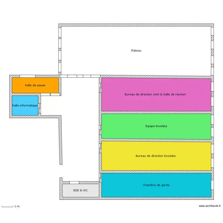 Plan des locaux an. Plan de Plan des locaux an. Plan de