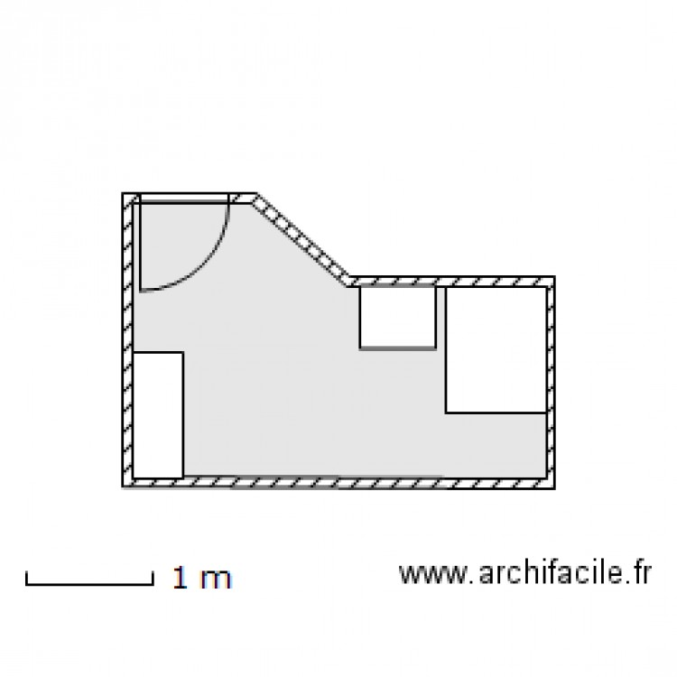 Ronan SdB étage. Plan de 0 pièce et 0 m2