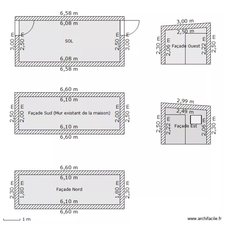 Abri de Jardin 3. Plan de Abri de Jardin 3. Plan de