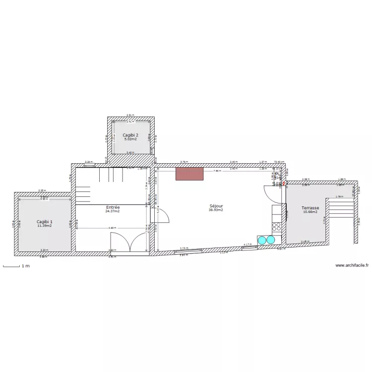 Sor&egrave;de_Maison_&eacute;tage0. Plan de 