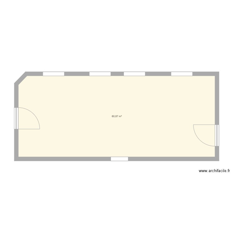 enclos extension. Plan de 0 pièce et 0 m2