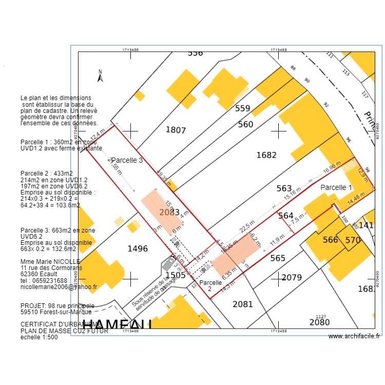 option 3. Plan de 0 pièce et 0 m2